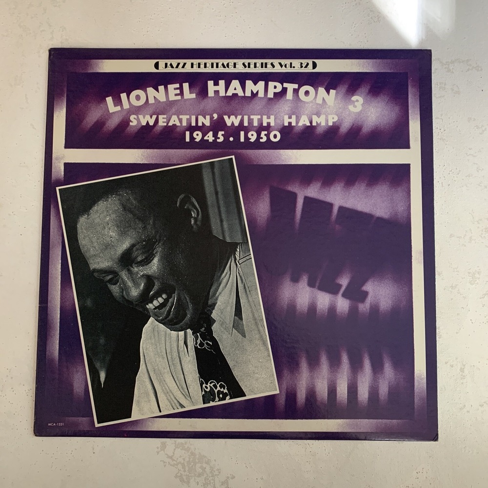 Lionel Hampton – 3 Sweatin' With Hamp 1945 - 1950, Jazz MCA-1331 - VG+